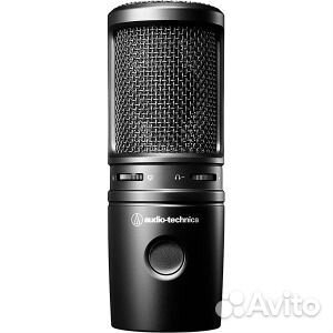 Микрофон Audio-Technica AT2020USB-X, черный