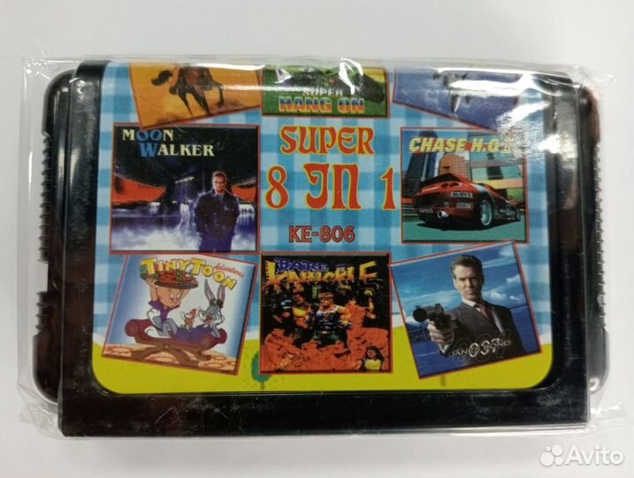 Картриджи для игровой приставки Sega