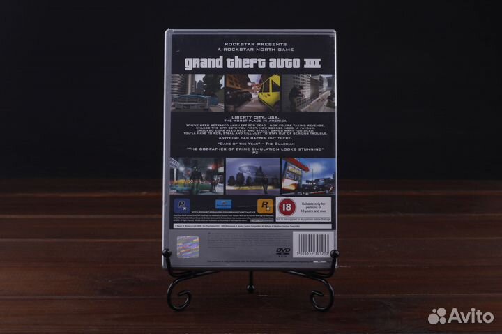 PS2 GTA III Лицензия