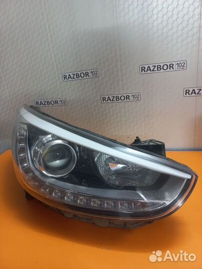Фара правая Hyundai Solaris 1 дорест