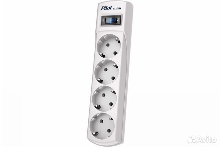 Сетевой фильтр Pilot Mini 5м (4 розетки) 129