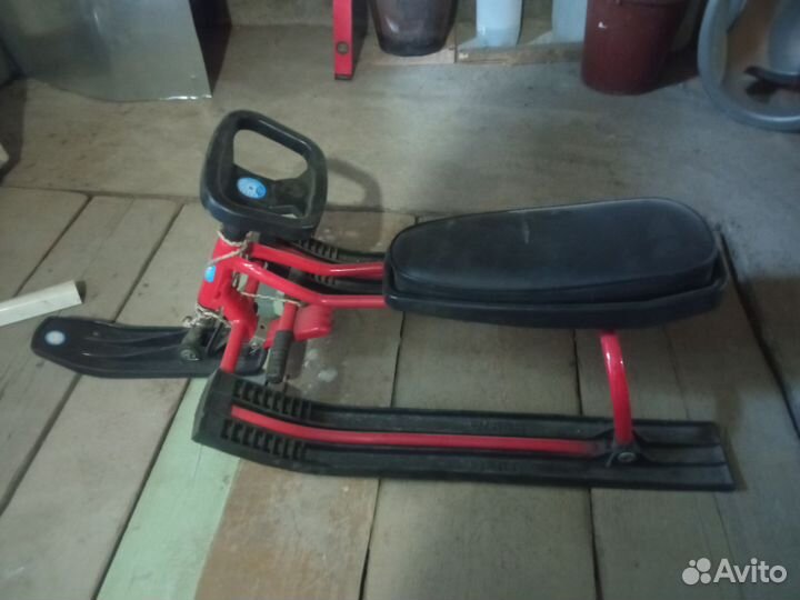 Детский снегокат СССР