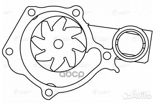 Насос водяной для а/м Great Wall Hover (05) 2.4i
