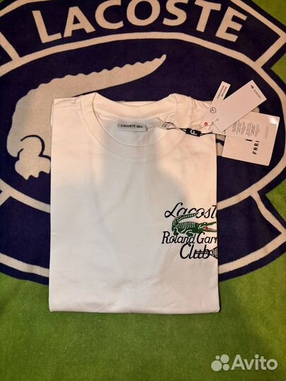 Новая футболка Lacoste Roland Garros
