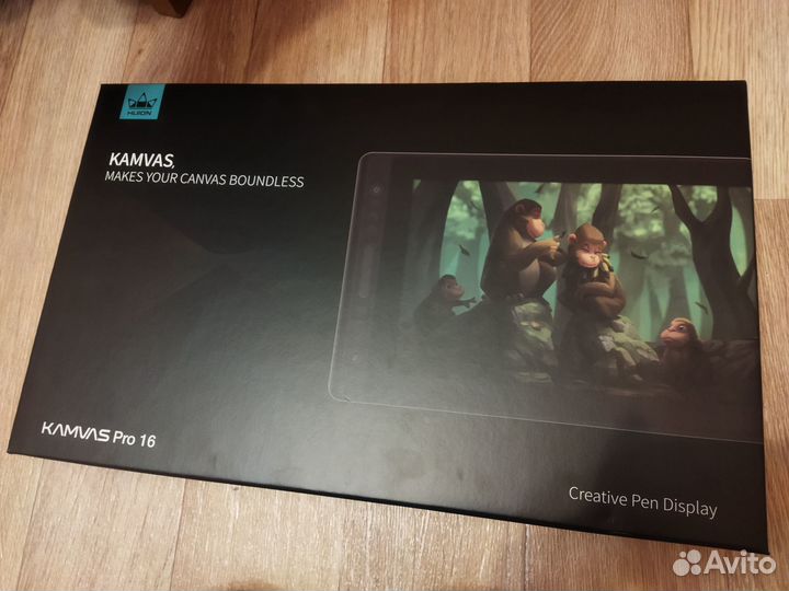 Графический планшет с экраном Huion Kamvas Pro 16