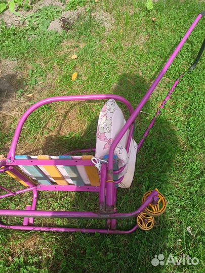 Детские зимние санки