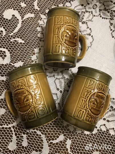 Кружка пивная 0.5л ссср—керамика—цена —шт