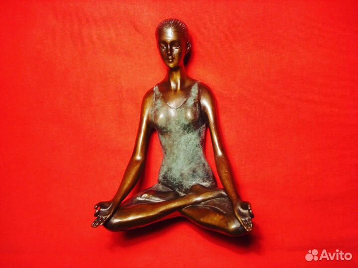 Девушка Лотос Медитация Асана Йога Буддизм