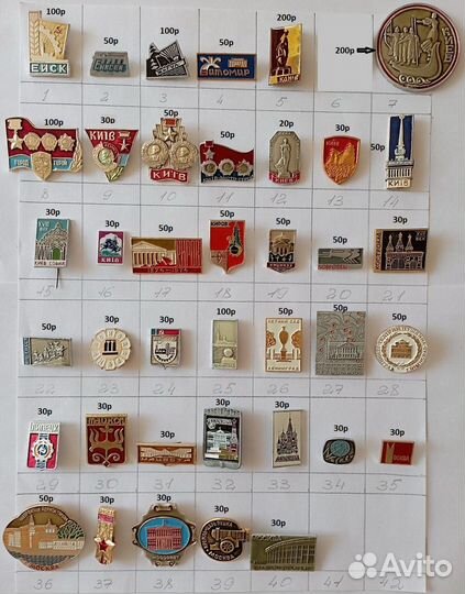 Значки СССР