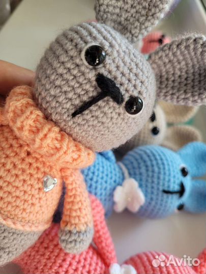 Вязаные игрушки для подарка