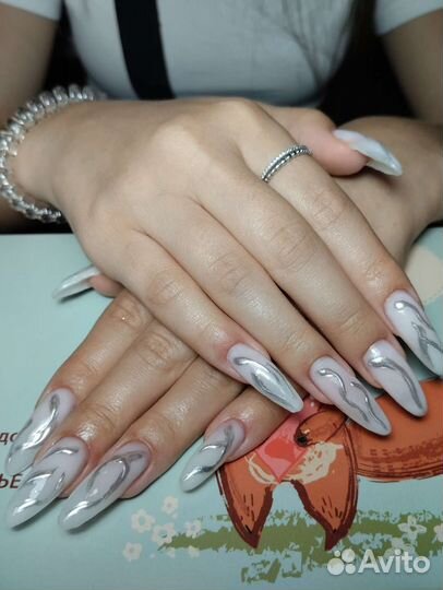 Гель-лак, Наращивание, маникюр на дому