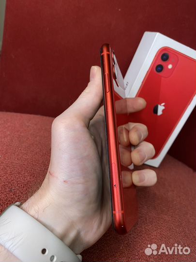 iPhone 11 256gb Red 81 Акб