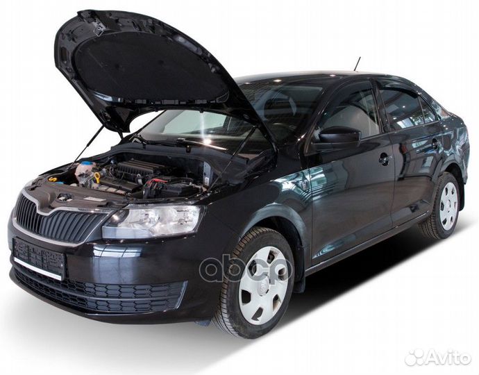Газовые упоры капота для Skoda Rapid I