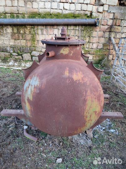 Трубы толстостенные и бочка