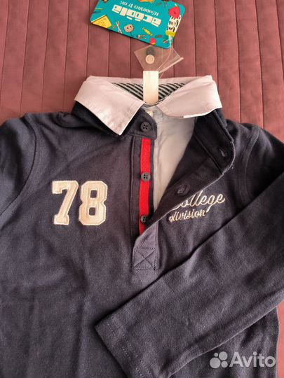 Джемпер с сорочкой, р. 92