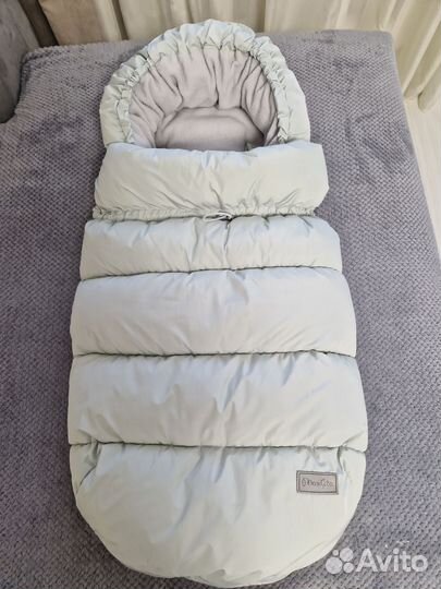 Конверт в коляску+ варежки