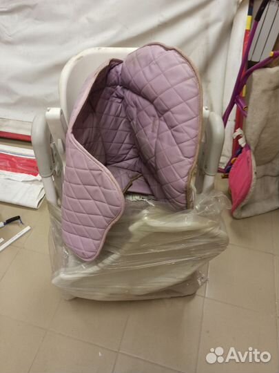 Стульчик для кормления трансформер happy baby