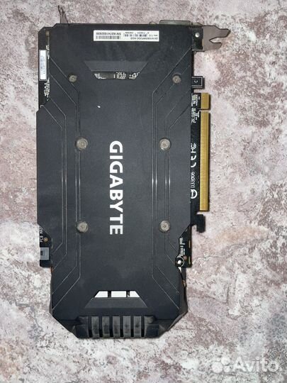 Видеокарта gtx 1060 6gb gigabyte