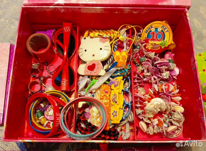 Коробка с бижутерией для девочек