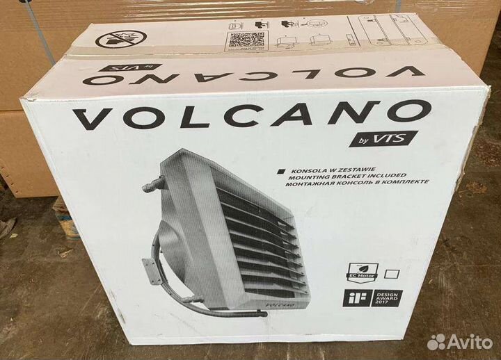 Тепловентилятор volcano vr2 50 квт