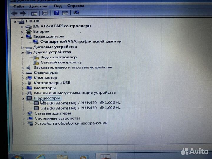 Нетбук asus 1001PX