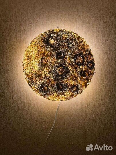 Светильник настенный светодиодный ручной работы