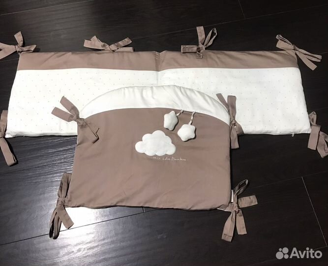 Бортик-бампер для детской кроватки Perina Bambino