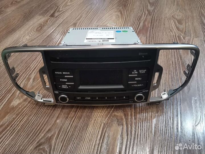 Штатная магнитола на kia sportage 4