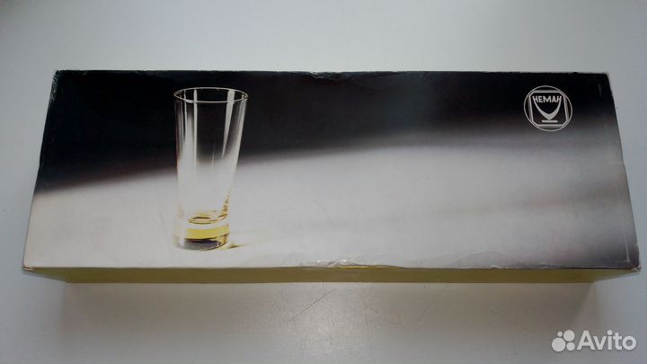 Стаканы СССР цветное стекло в родной коробке