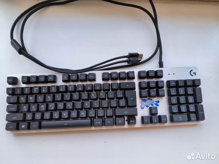 Игровая клавиатура Logitech g413 silver