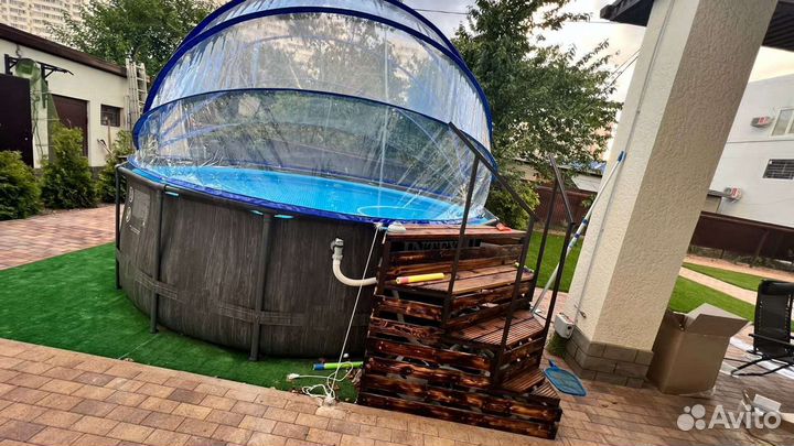 Купол для бассейна, тент для бассейна