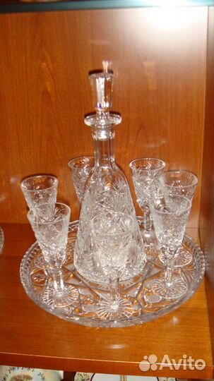 Сервиз из хрусталя (новый)