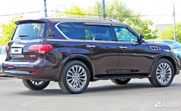 Infiniti QX80 5.6 AT, 2016, 122 098 км