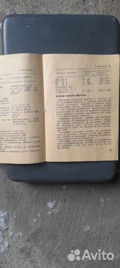 Измерительные приборы