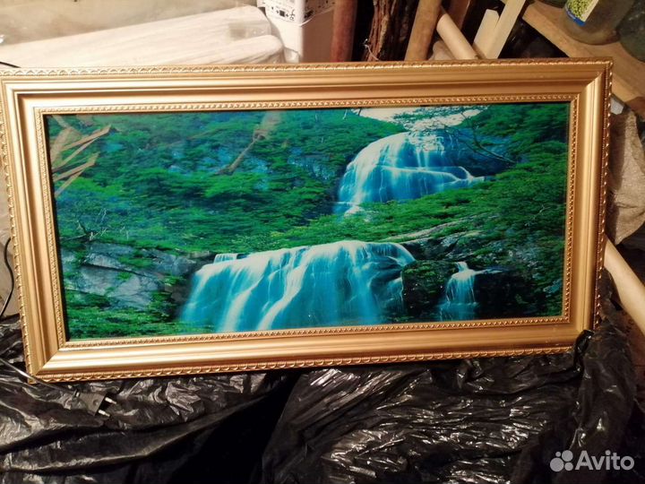 Картина водопад музыкальная