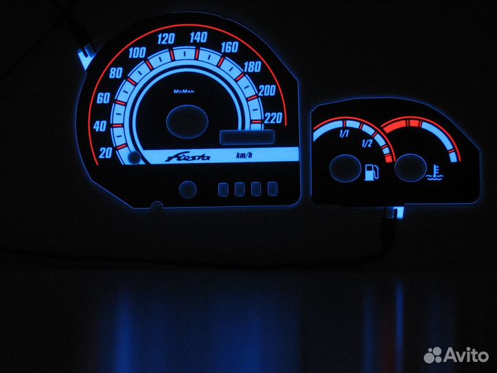 Шкалы приборов Ford Fiesta 3 (88-97)