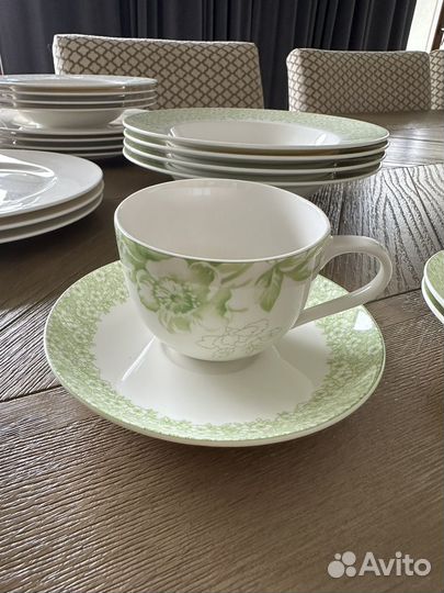 Посуда villeroy boch Twist white, Floreana Green