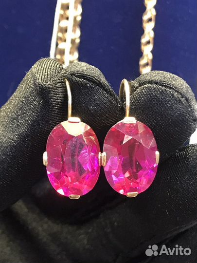 Золотые серьги 7.82/583 СССР