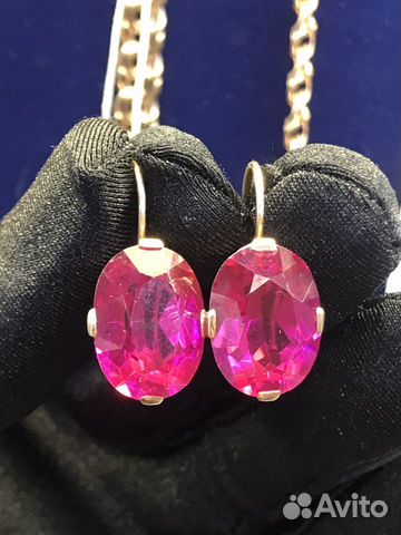 Золотые серьги 7.82/583 СССР