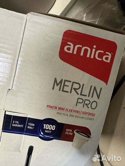Вертикальный пылесос arnica merlin pro