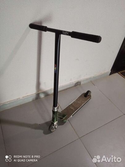 Трюковой самокат tech team