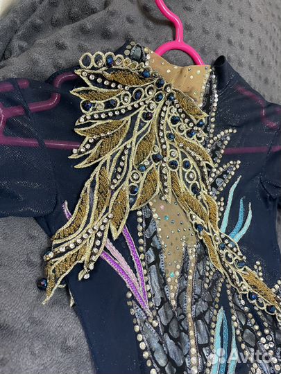 Костюм для художественной гимнастики на 4-5 лет