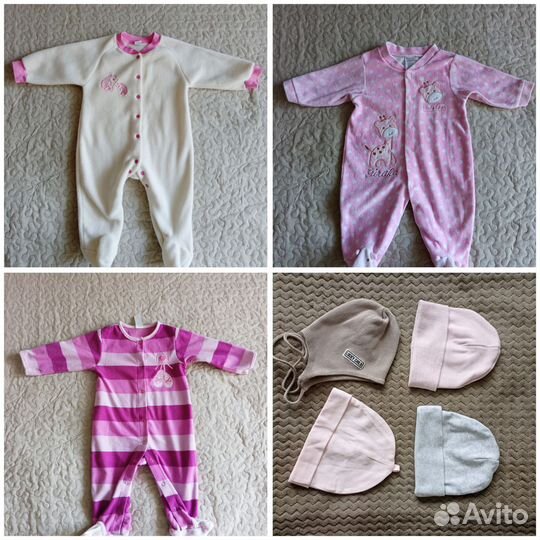 Пакет вещей на девочку 68 74 размер