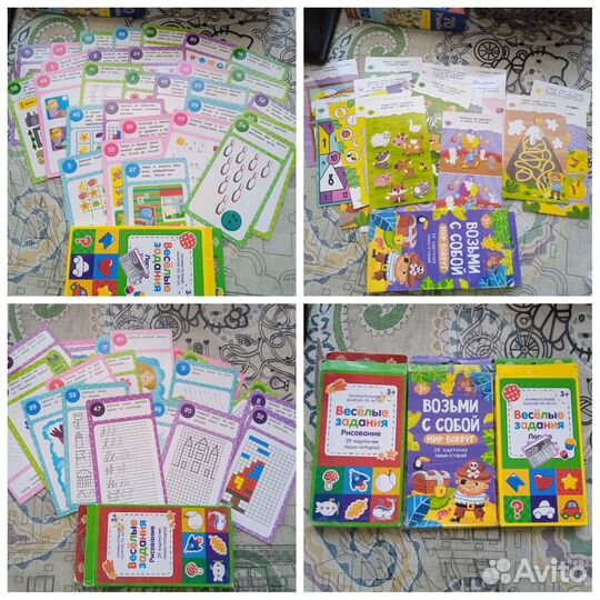 Развивающий карточки и материалы Е. А. Ульева