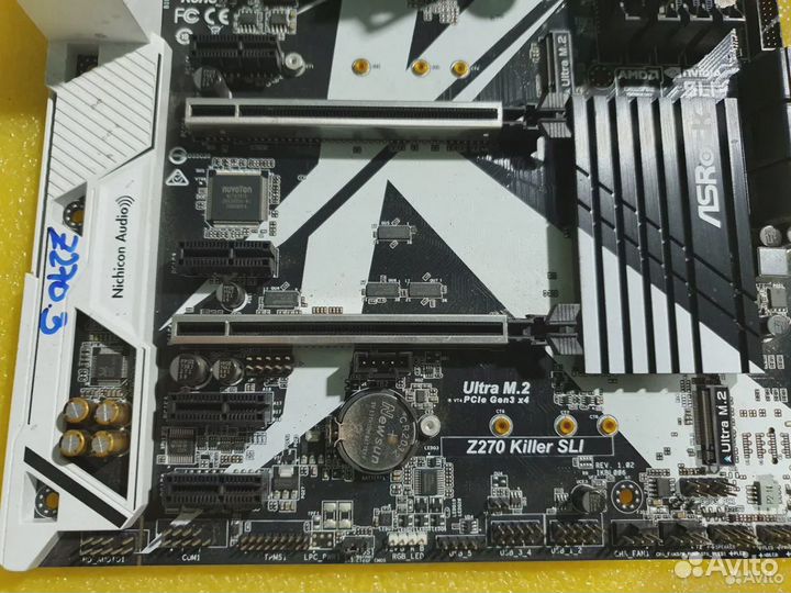 Материнская плата asrock z270 killer sli в сборе 3