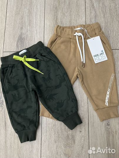 Спортивные штаны с начесом 80 размер