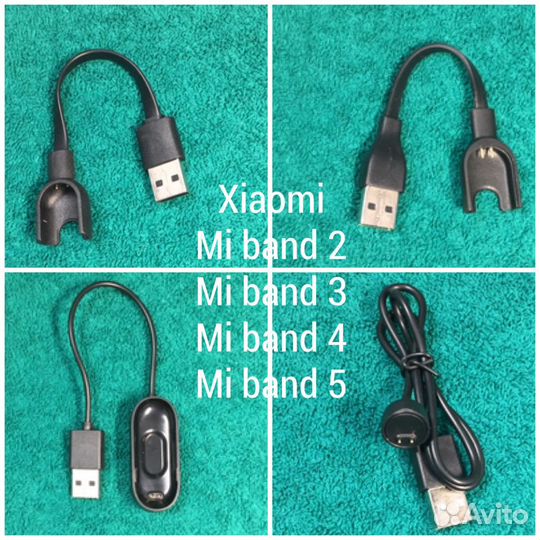 Кабель usb Xiaomi Mi Band 2, 3, 4, 5