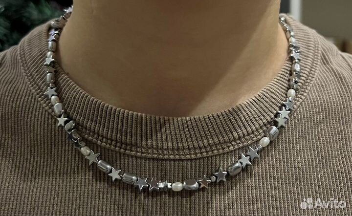 Чокер из натуральных камней