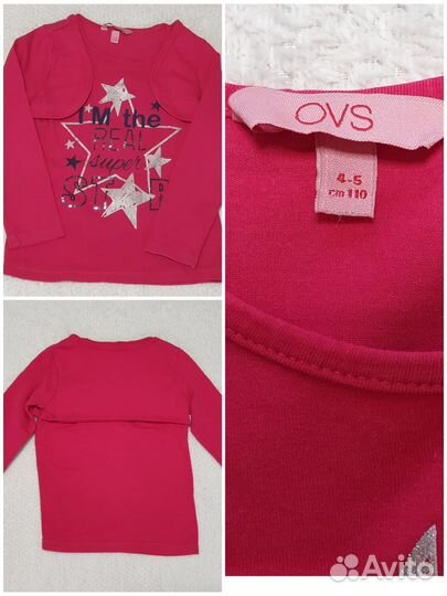 Брендовые вещи для девочки 104 110 на выбор