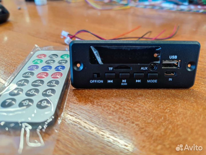 Плата mp3-декодера 6-12вольт 2*25ватт блютуз